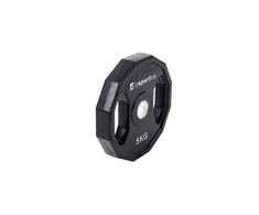 Guma padengtas svoris 30mm inSPORTline Ruberton 5kg