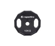 Guma padengtas svoris 30mm inSPORTline Ruberton 10kg