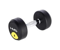 Guminis hantelis HMS HG Pro - 14 kg
