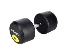 Guminis hantelis HMS HG Pro - 50 kg