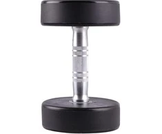 Gumuotas hantelis inSPORTline PRO 14kg