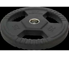 Gumuotas svoris su rankenomis Bauer Fitness Premium 25kg (50mm)