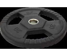 Gumuotas svoris su rankenomis Bauer Fitness Premium 20kg (50mm)