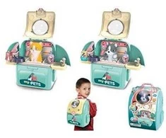 Gyvūnėlis kuprinėje Eddy Toys, 2 ass, PP