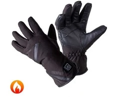 Heated Motorcycle/Cycling Gloves W-TEC HEATnoir