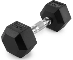 HEX 7,5kg guminis ketaus hantelis - UpForm