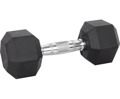 Hex Dumbbell inSPORTline Hexsteel 15 kg