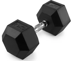 HEX guma dengtas ketaus hantelis 25 kg – UpForm
