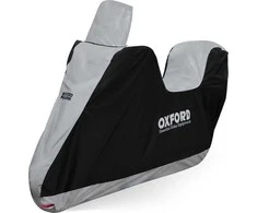 "Highscreen" motorolerio dangtelis "Oxford Aquatex", juodas / sidabrinis