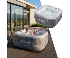 Inflatable Hot Tub inSPORTline Kamilia 155 x 155 x 65 cm