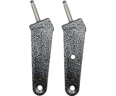 Insportline Replacement Front Wheel Brackets for StrollKidz and StrayPaws Transport Wagons – Set of 2