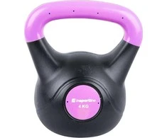 Insportline Vinilinė gira cementiniu užpildu Vin-Bell Dark 4kg