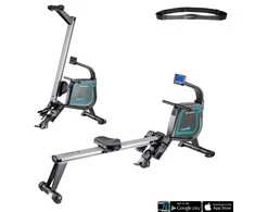 Irklavimo treniruoklis su magnetiniu pasipriešinimu inSPORTline inCondi RW600 PRO (smagr. 4kg)