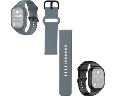 Išmanusis laikrodis Replacement Strap for Smart Watches inSPORTline Gradana, Melagra &amp; Sagara, Anthracite