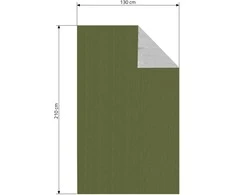Izoterminė folija Cattara SOS – žalia 210 x 130 cm