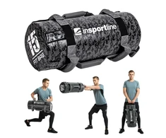 Jėgos maišas su rankenomis inSPORTline FitBag Camu 15kg