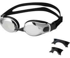NQG550MAF Juodas SWIMMING GOGGLES NILS AQUA