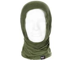 Kepurė Fox Outdoor Kaklaskarė FoxOutdoor Merino Lite, žalia