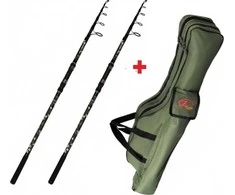 Karpinių meškerių komplektas su dėklu Zfish Combo Kingstone 3.60m, 80-150g, 2vnt.
