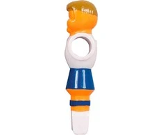 Keičiamas stalo futbolo žaidėjas Buffalo, mėlynas / baltas, 16 mm