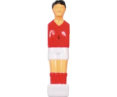 Stalo futbolo žaidėjai Buffalo, raudoni / balti, 13 mm, 4 vnt.
