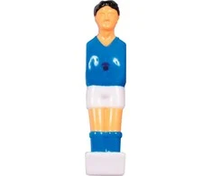Keičiamas stalo futbolo žaidėjas Buffalo, mėlynas / baltas, 13 mm