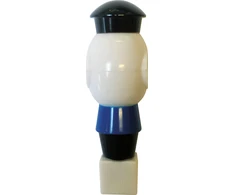 Stalo futbolo žaidėjas Buffalo, mėlynas, 16 mm