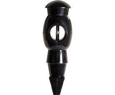 Stalo futbolo žaidėjas Buffalo, juodas, 16 mm