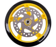 Keičiamasis ratas su stabdžių rotoriumi inSPORTline Discola motoroleriui 200 x 30 mm