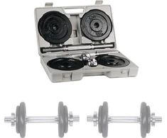Insportline Hantelių komplektas su dėklu 2 x 10 kg