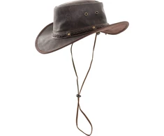 Kepurė Origin Outdoors Leather Hat 'Crushable'