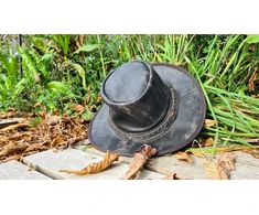 Kepurė Origin Outdoors Leather Hat 'Crushable'