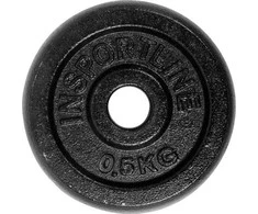 Ketaus svarmenų plokštelė inSPORTline CastCzech 0,5kg 30 mm