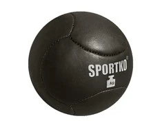 Natūralios odos kimštinis kamuolys SportKO Medbol