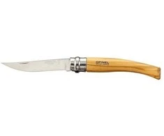 Kišeninis peilis plonais ašmenimis Opinel Nr.8 Alyvmedžio rankena