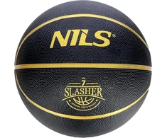 Krepšinio kamuolys NPK270 BASKETBALL Juodas SLASHER 7 NILS