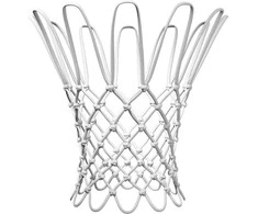 Krepšinio lanko tinklelis SPALDING Heavy duty baltas basketball net