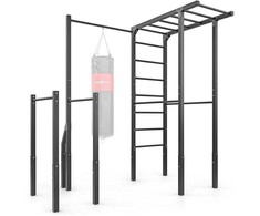 Lauko kopėčios + skersinis su krepšio laikikliu + rankenos atsispaudimams (ilgas) MO-Z5 - Marbo Sport