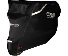 Lauko motociklo dangtis "Oxford Protex Stretch" su klimato membrana S juodas