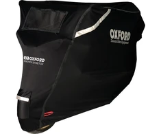 Motociklo uždangalas lauko sąlygoms Oxford Protex Stretch su klimato membrana S, juodas
