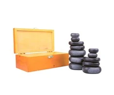 Lavos masažinių akmenų rinkinys inSPORTline Basalt Stone 12vnt.