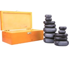 Lavos masažinių akmenų rinkinys inSPORTline Basalt Stone 12vnt.
