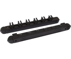 Stovas 6 biliardo lazdoms Buffalo, juodas