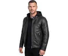 Leather Motorcycle Jacket W-TEC Murayo II