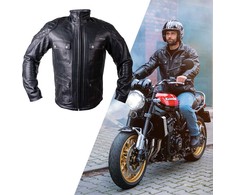 Leather Motorcycle Jacket W-TEC Valebravo