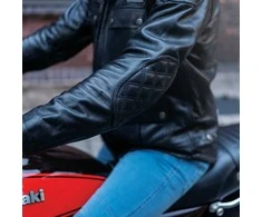 Leather Motorcycle Jacket W-TEC Valebravo