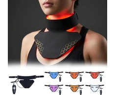 LED Infrared Light Therapy Neck &amp; Neckline Mask inSPORTline Rademis 2,500 mAh