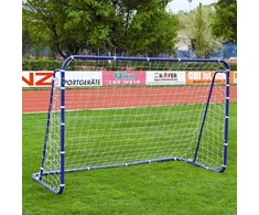 Lengvai surenkami futbolo treniruočių vartai Spartan 240x160x100cm