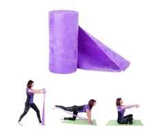 Mankštos juosta be latekso inSPORTline MorpoRoll 550cm (sunkus++)