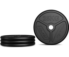 Marbo Sport Ketaus svarmenų komplektas Marbo MW-2x25KG-OLI, 50 kg / 2x25 kg